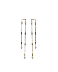 Pendientes Double Pearl Chain (Par)