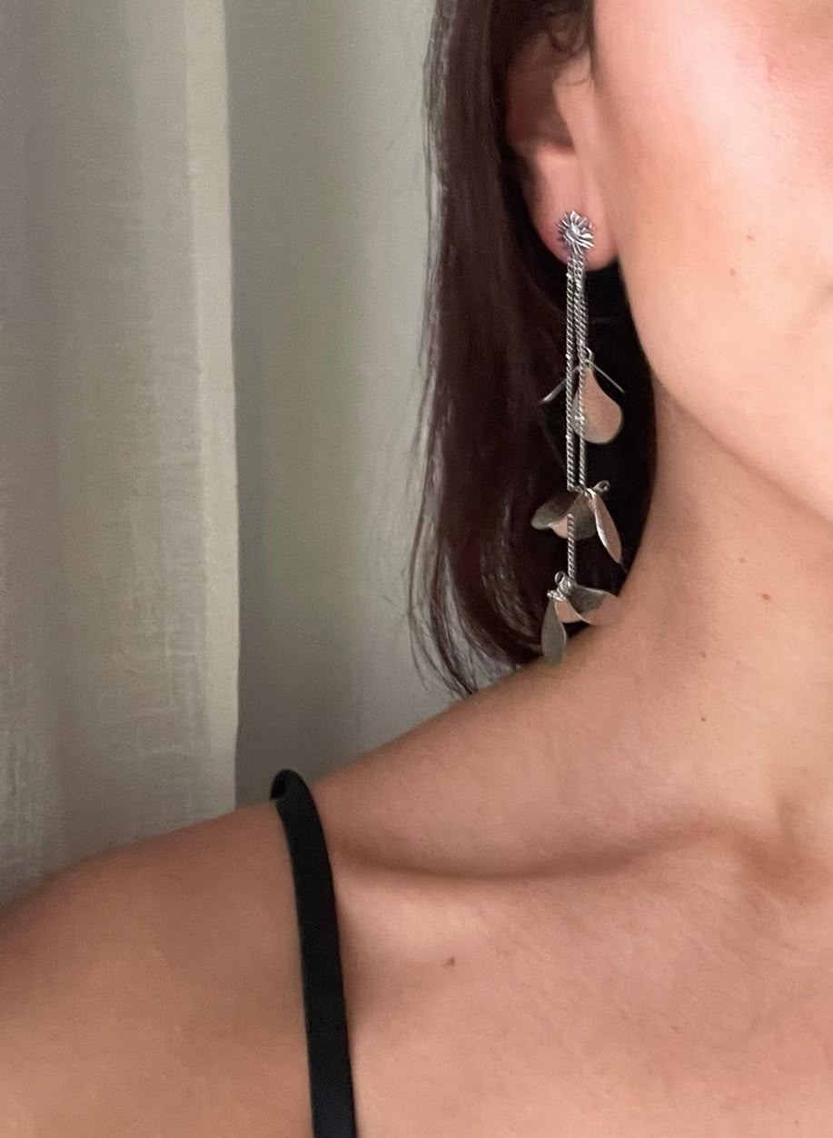 Pendientes Desmontables Flores