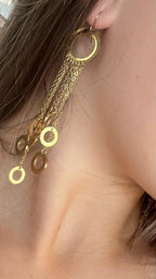Pendientes Cascada Disco