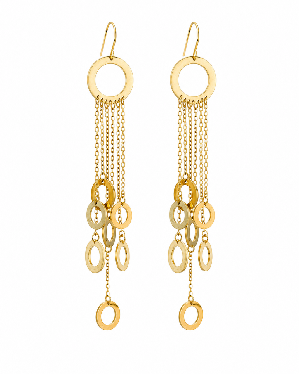 Pendientes Cascada Disco