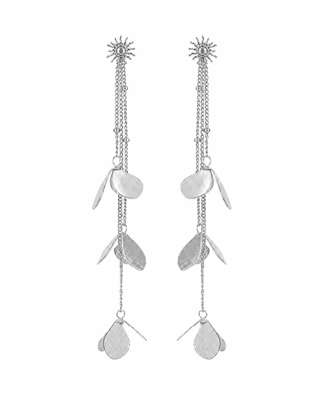 Pendientes Desmontables Flores
