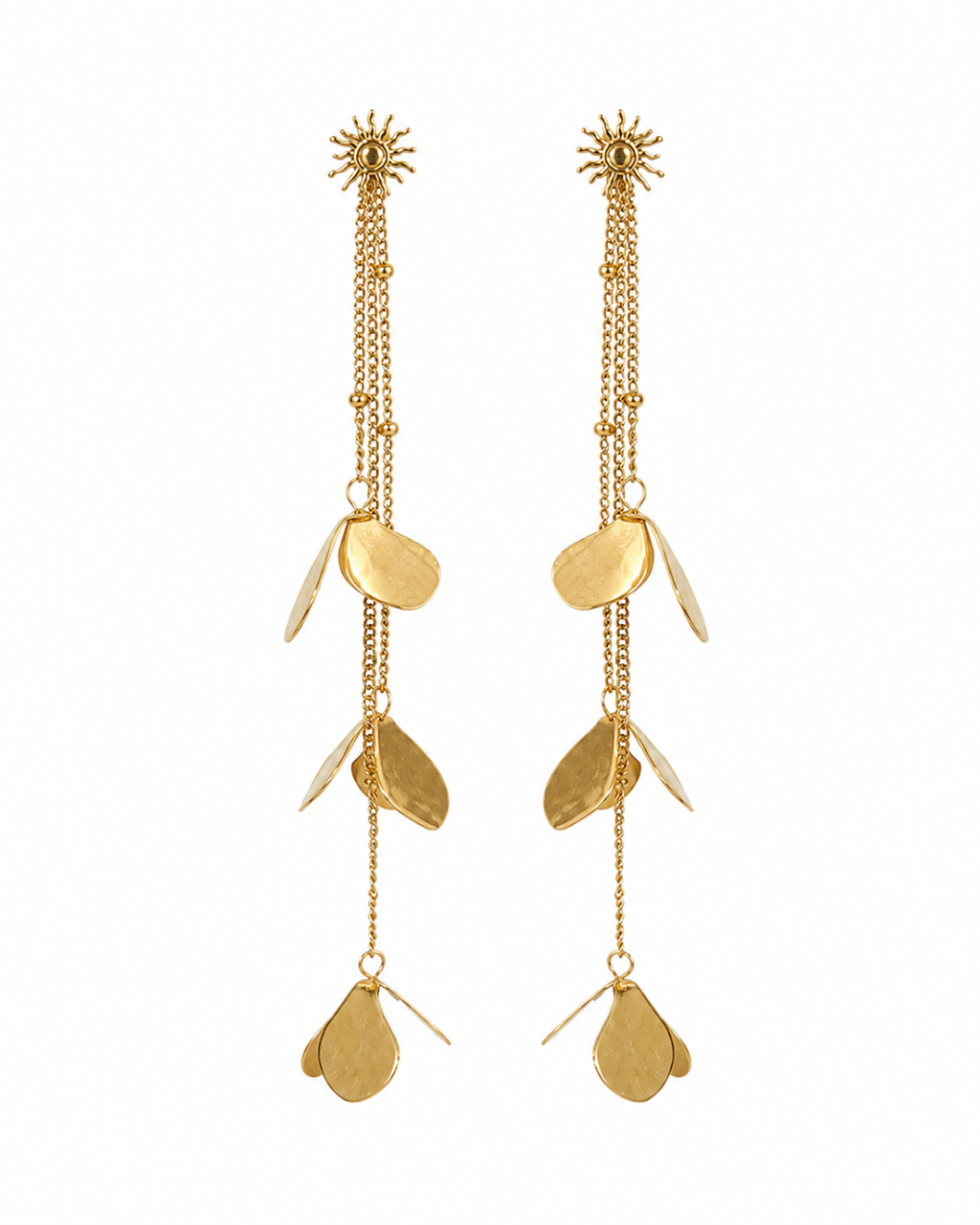 Pendientes Desmontables Flores